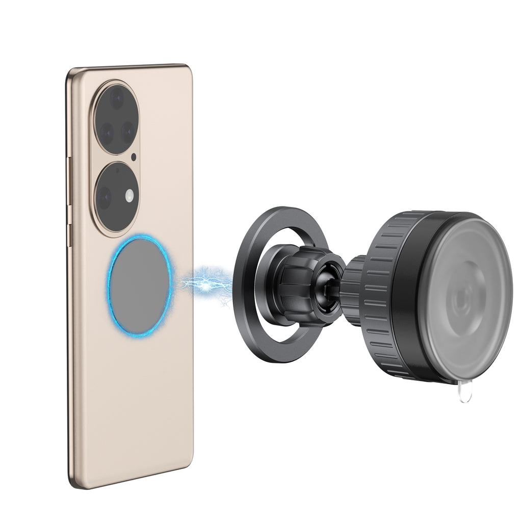 Budi 2-in-1 Car Mount, Black (CM589B)