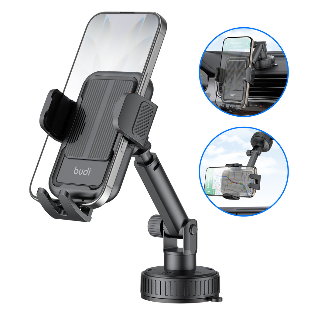 Budi Car Mount, Black (CM590B)