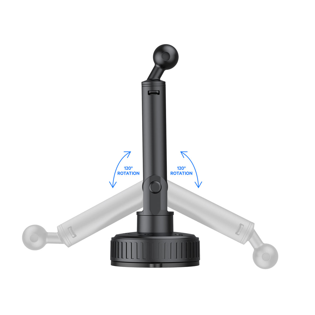 Budi Car Mount, Black (CM590B)
