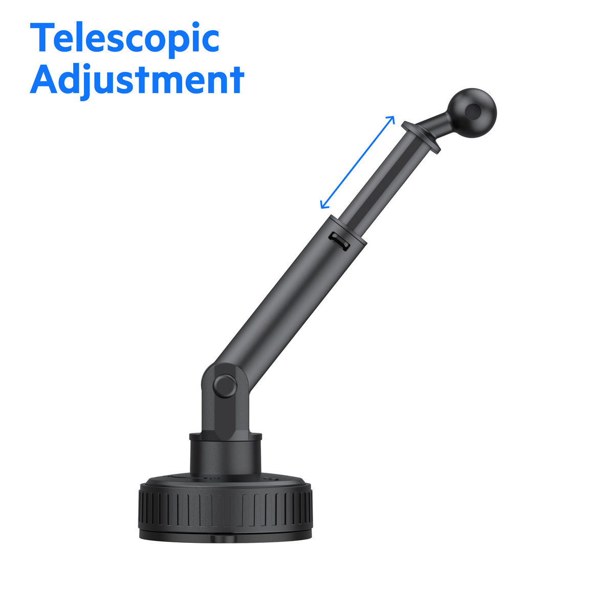 Budi Car Mount, Black (CM590B)