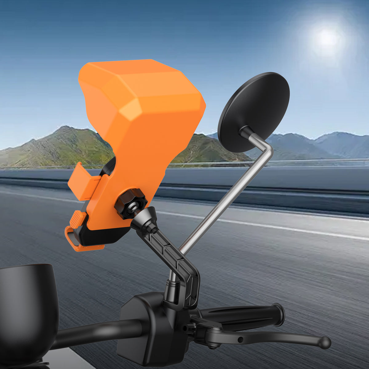 Budi Car Mount, Orange (CM597C)
