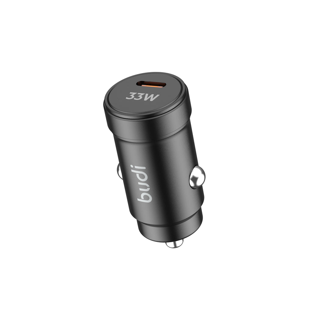 Budi Car Charger, 33W, Black (CC602TB)