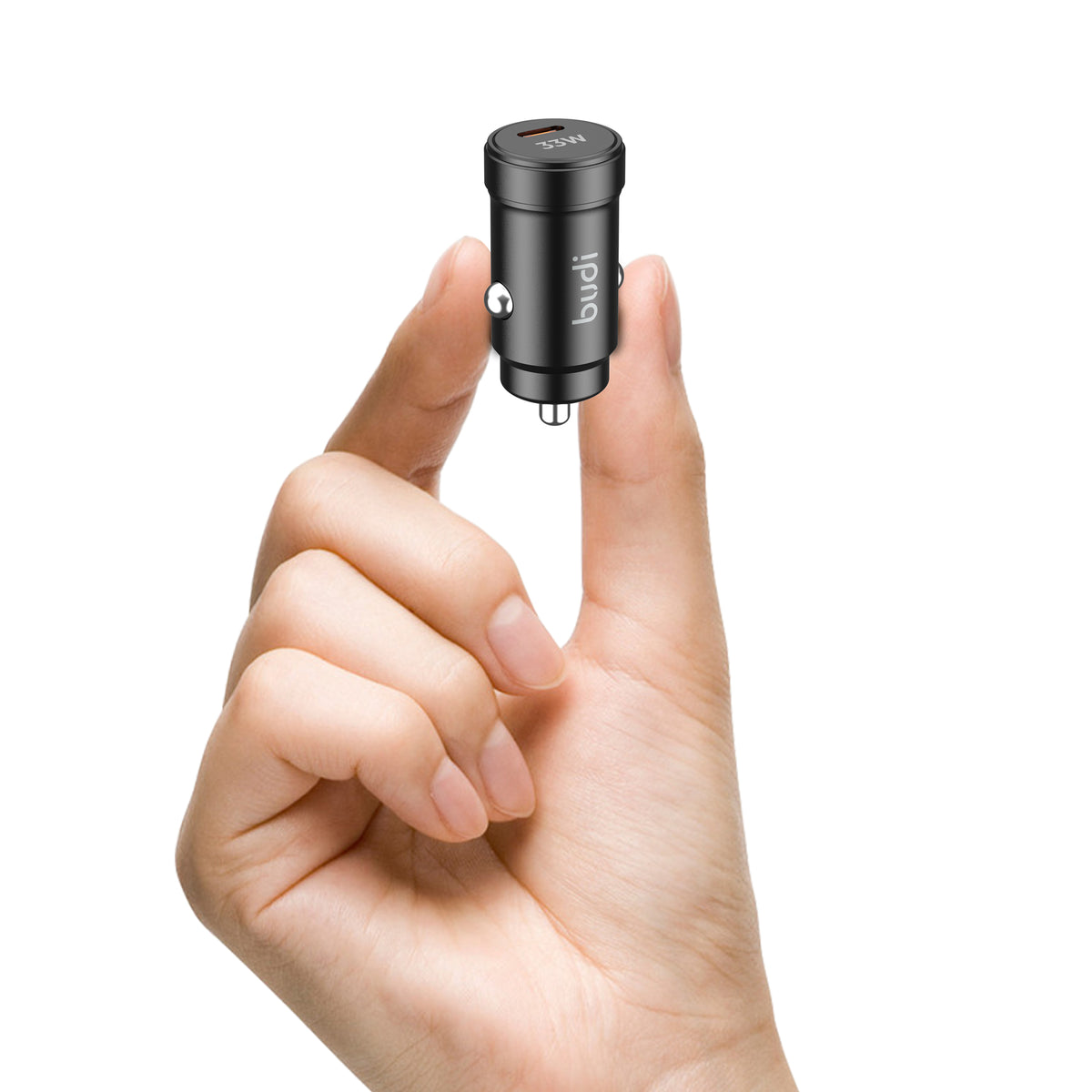 Budi Car Charger, 33W, Black (CC602TB)