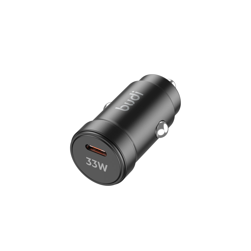 Budi Car Charger, 33W, Black (CC602TB)