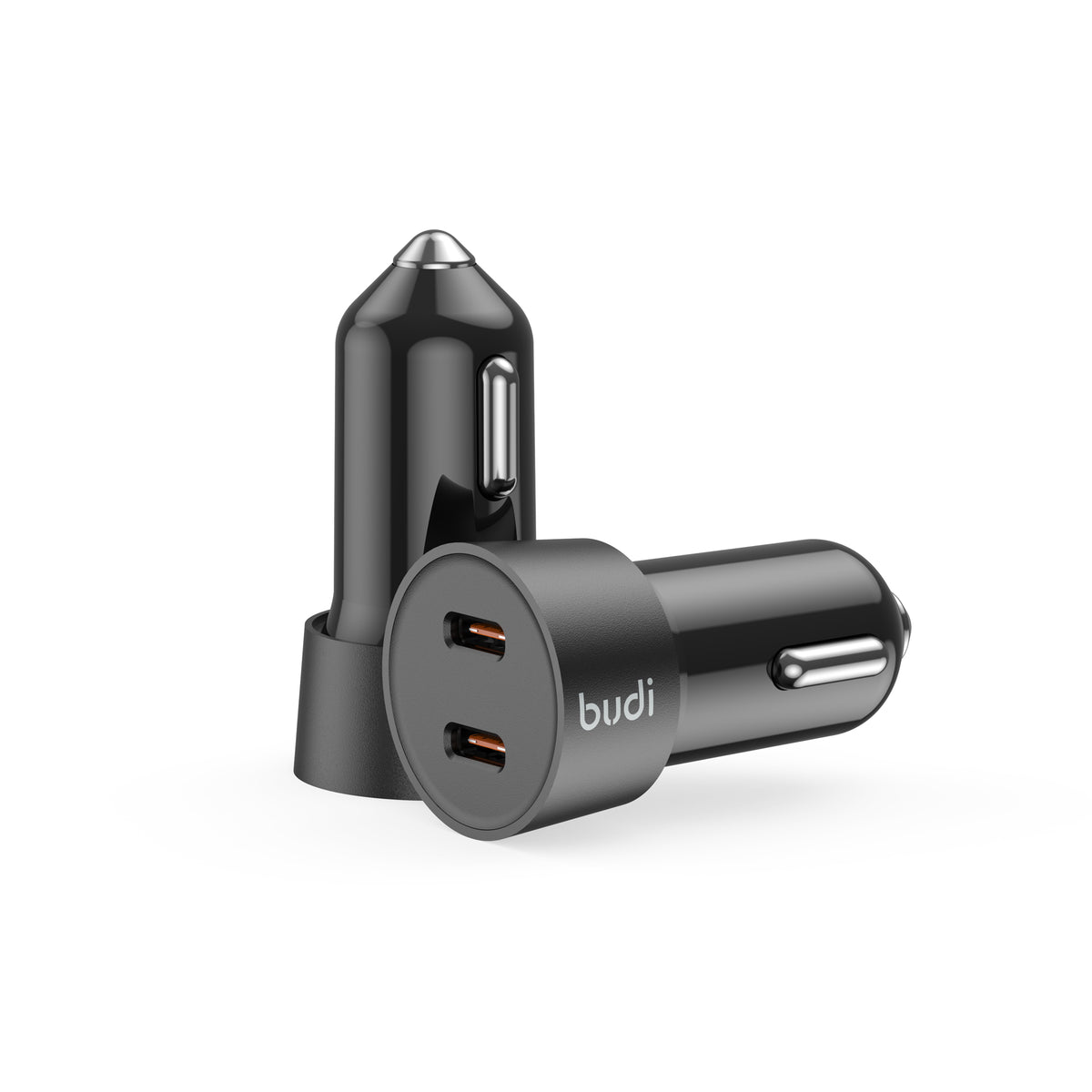 Budi USB-C to Lightning Car Charger, 33W, 1.2m, Black (CC622RTLB)