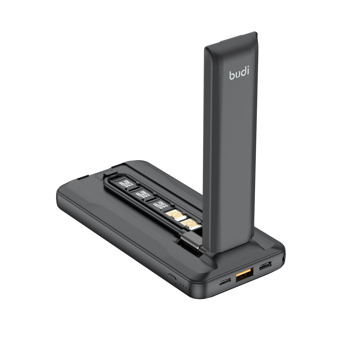 Budi USB-C to USB-C Power Bank, 65W, 10000 mAh (PB802TB)
