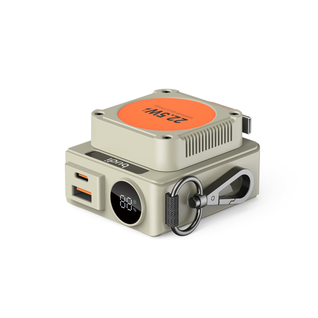 Budi Power Bank, 22.5W, 10000 mAh, Grey (PB815H)