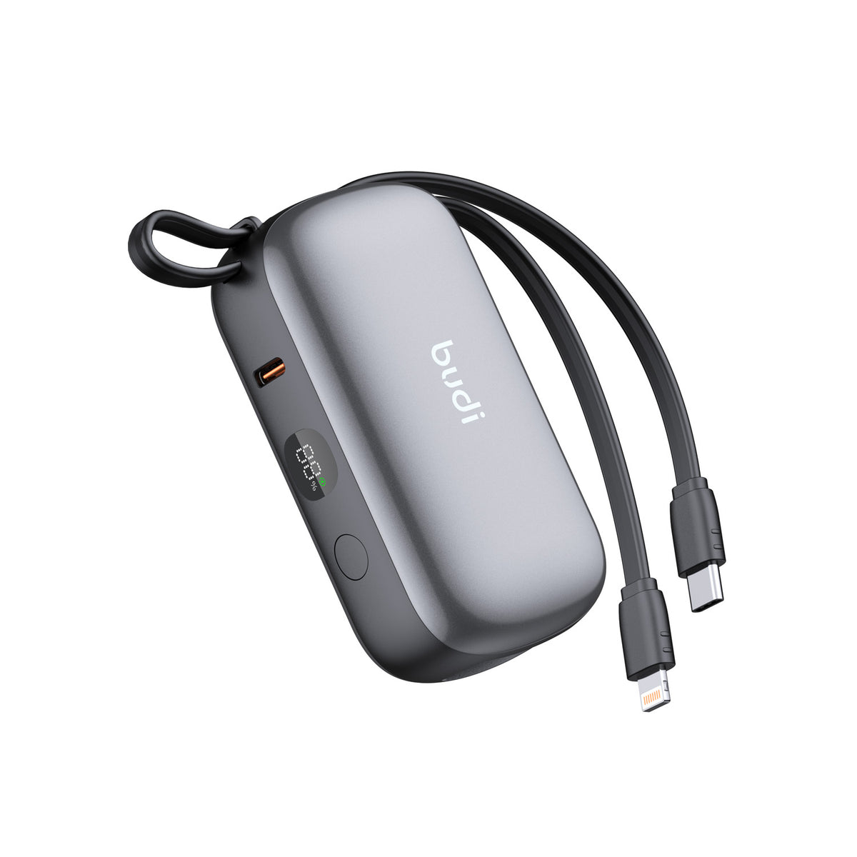 Budi Power Bank, 22.5W, 10000 mAh, Grey (PB817H)