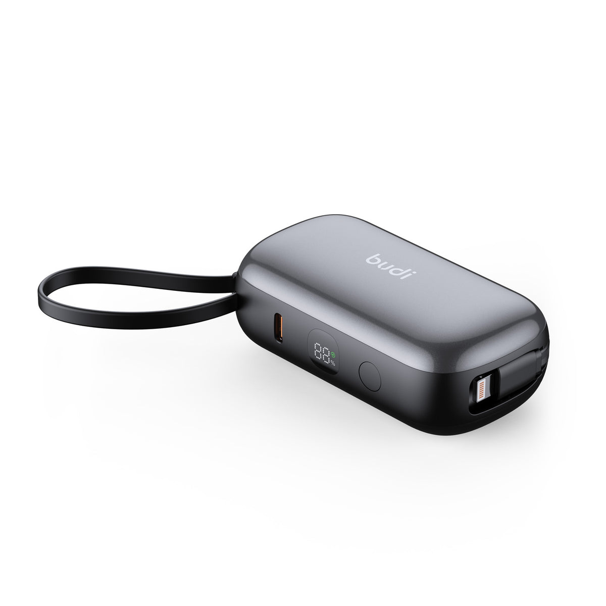 Budi Power Bank, 22.5W, 10000 mAh, Grey (PB817H)