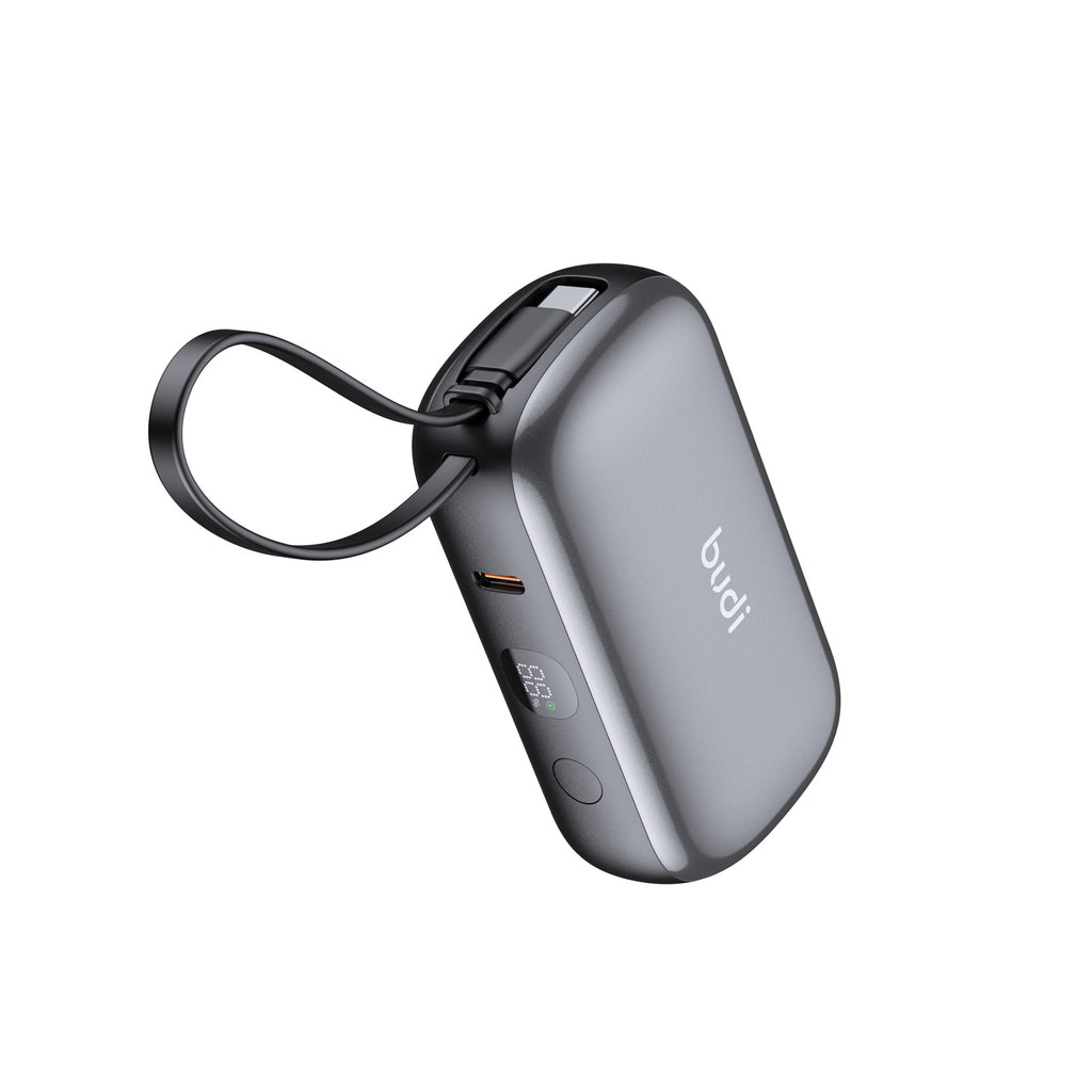Budi Power Bank, 22.5W, 10000 mAh, Grey (PB817H)