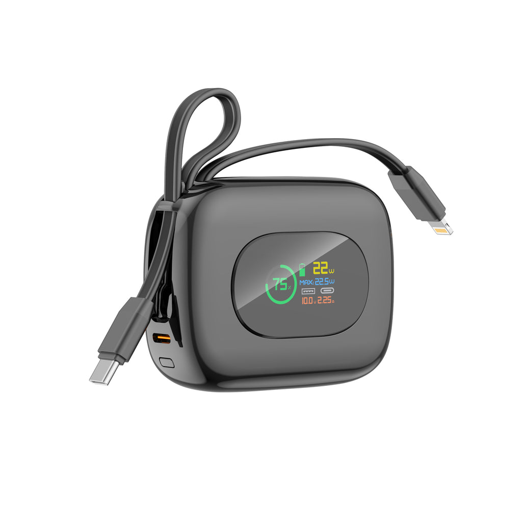 Budi Power Bank, 22.5W, 10000 mAh, Black (PB823B)
