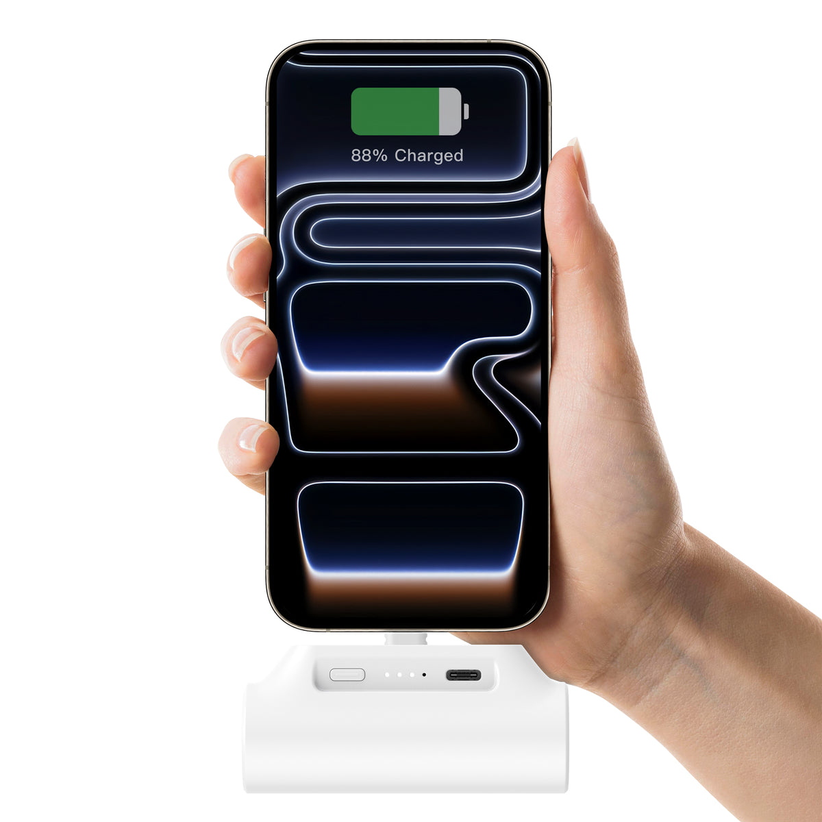 Budi Power Bank, 10W, 3000 mAh, White (PB826TW)