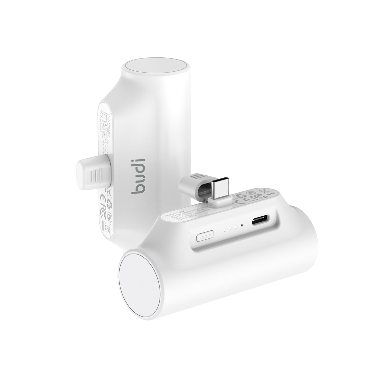 Budi Power Bank, 10W, 3000 mAh, White (PB826TW)