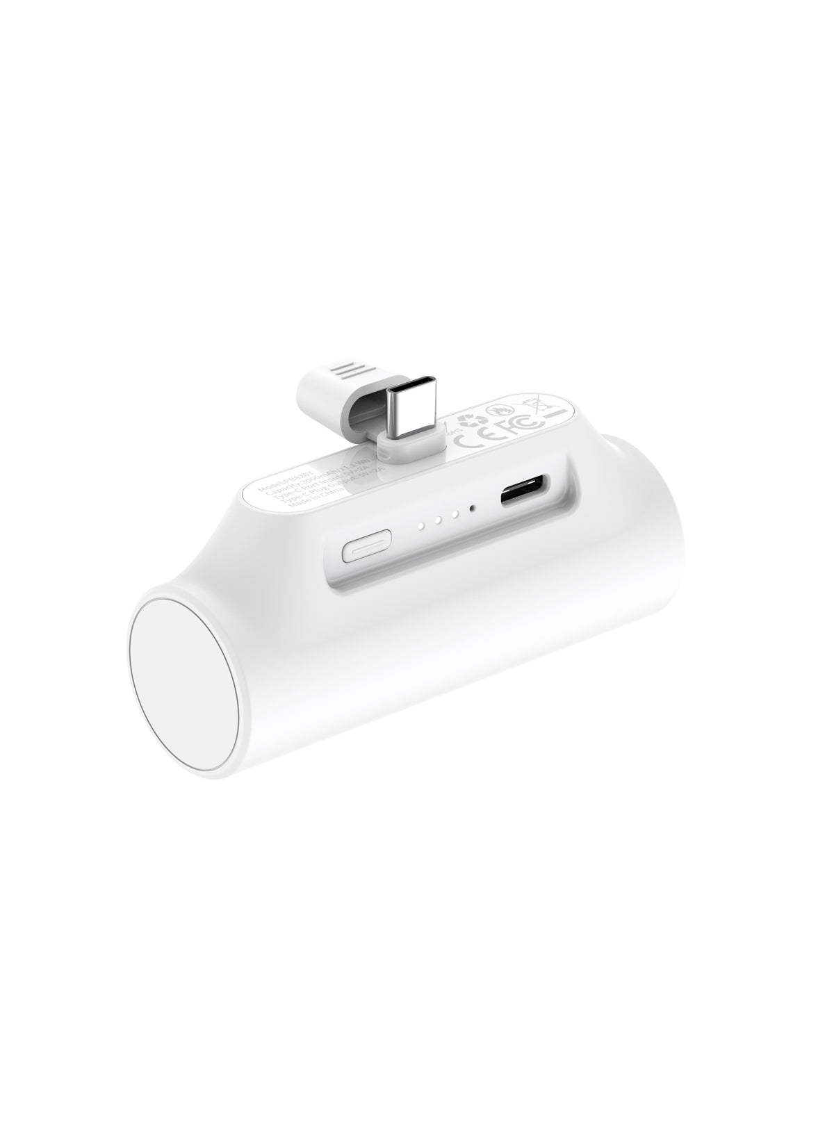 Budi Power Bank, 10W, 3000 mAh, White (PB826TW)
