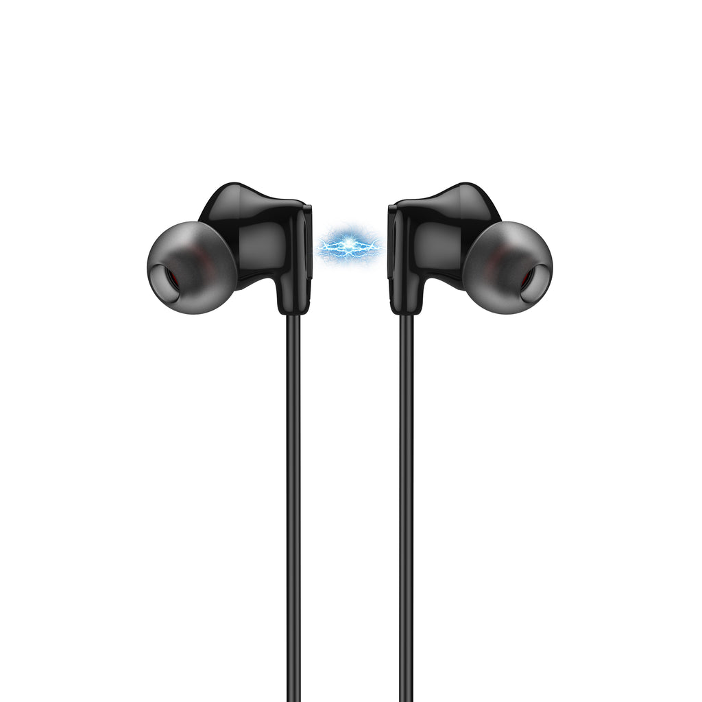 Budi Wireless Earphones, 1600 mAh, 20m, Black (EP16B)