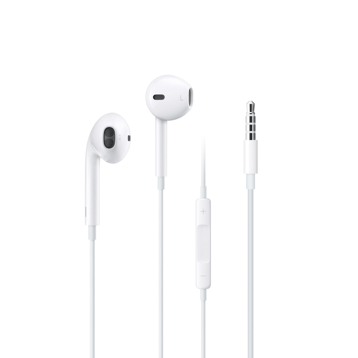 Budi Wired Earphones, 3.5mm, 1.2m, White (EP20DW)