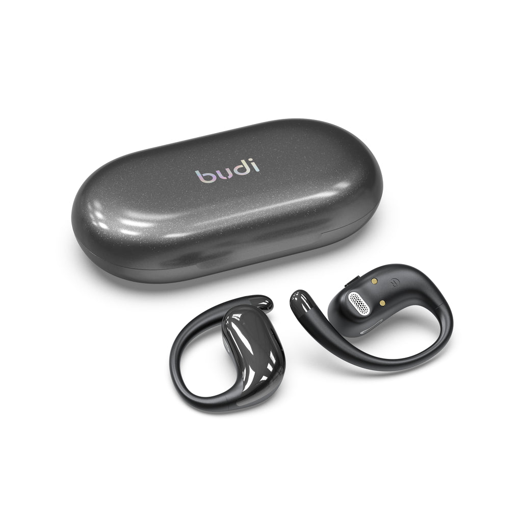 Budi Wireless Earphones, 500 mAh, 1.0m, Black (EP21B)