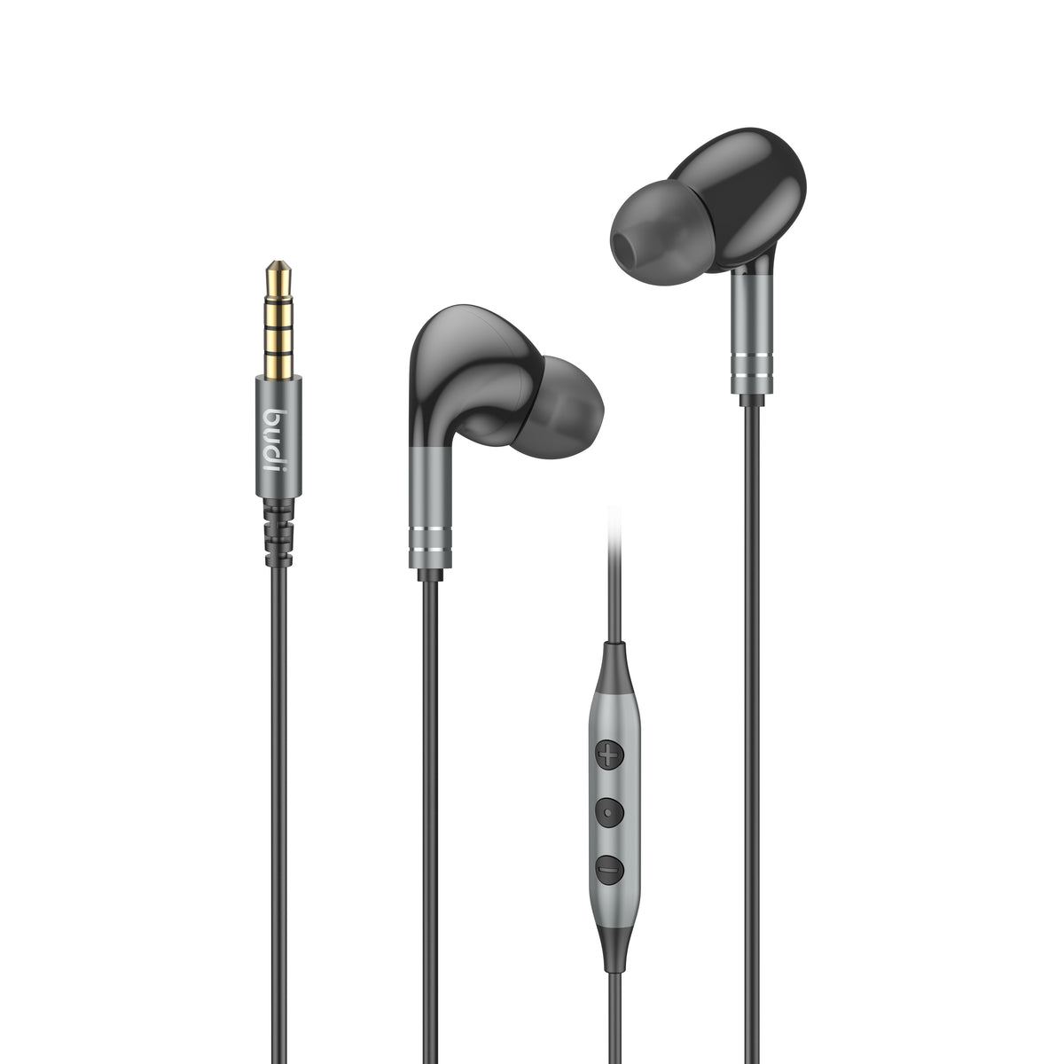 Budi Wired Earphones, 1.2m (EP32T)