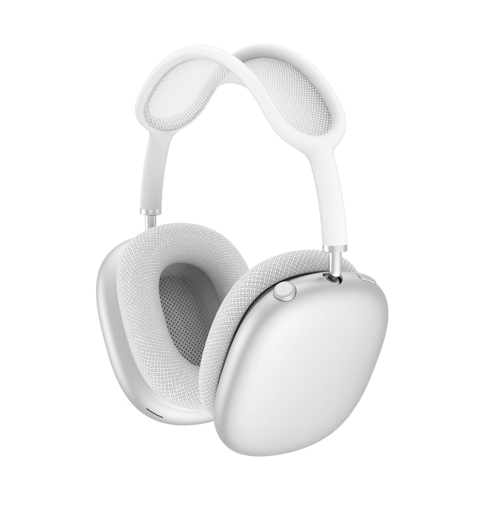 Budi Wireless Over-Ear Headphones, White (EP56W)