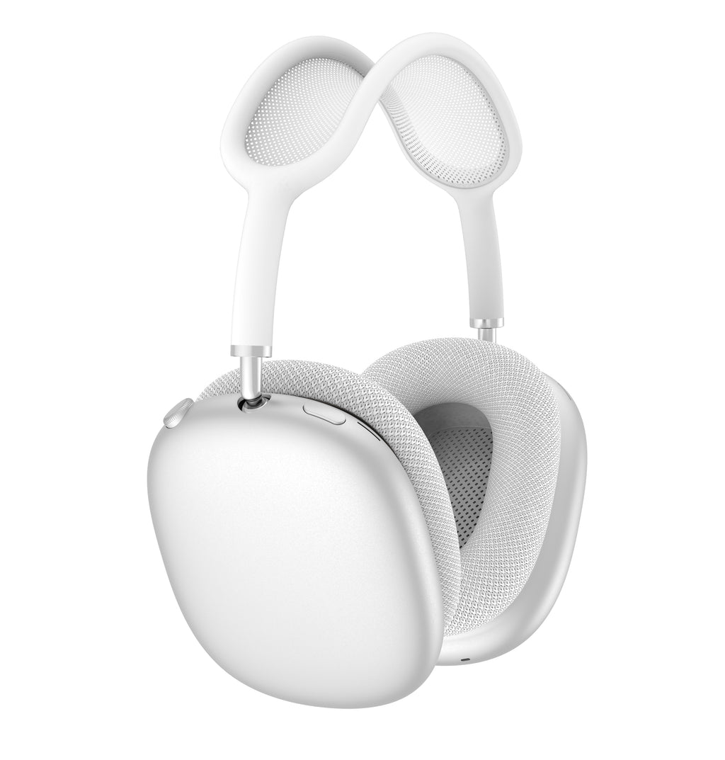 Budi Wireless Over-Ear Headphones, White (EP56W)