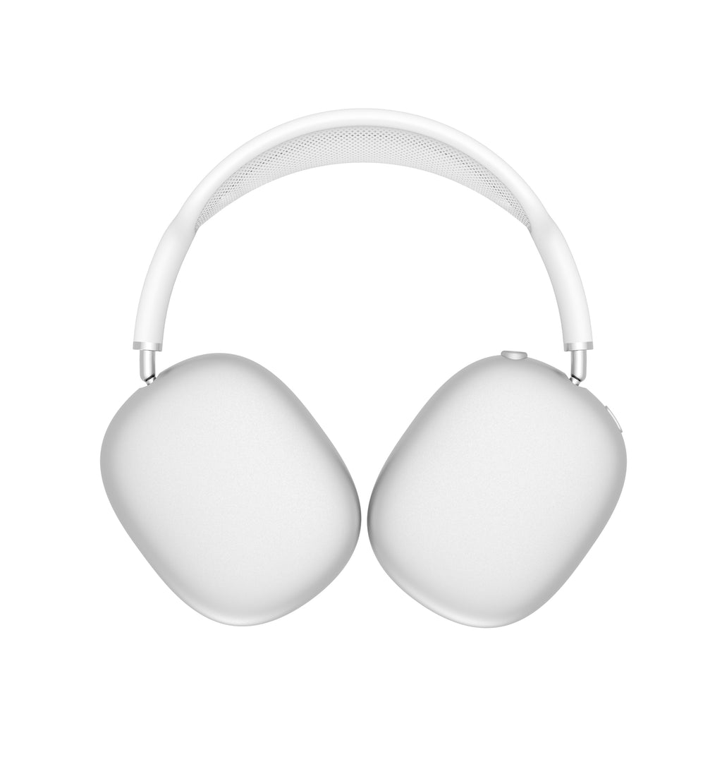 Budi Wireless Over-Ear Headphones, White (EP56W)
