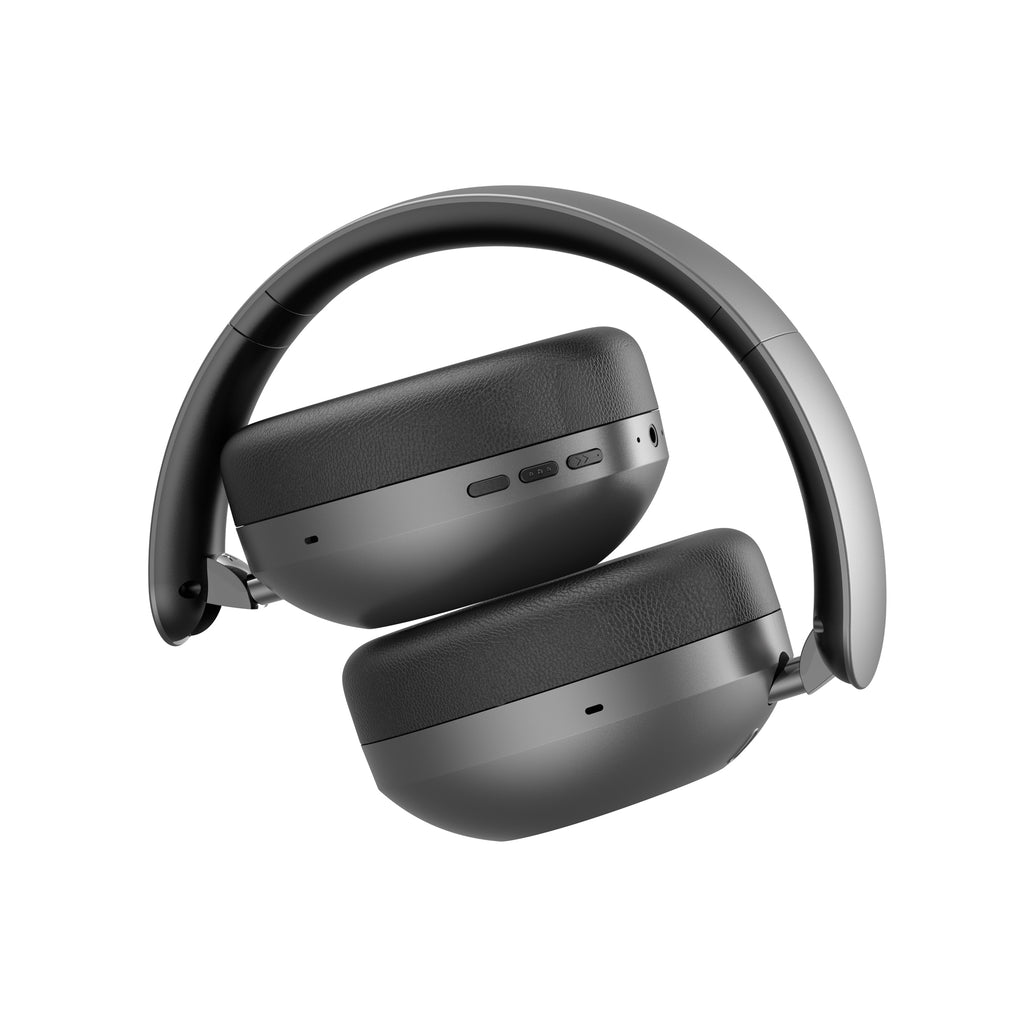 Budi Wireless Over-Ear Headphones, 500 mAh, Grey (EP57H)