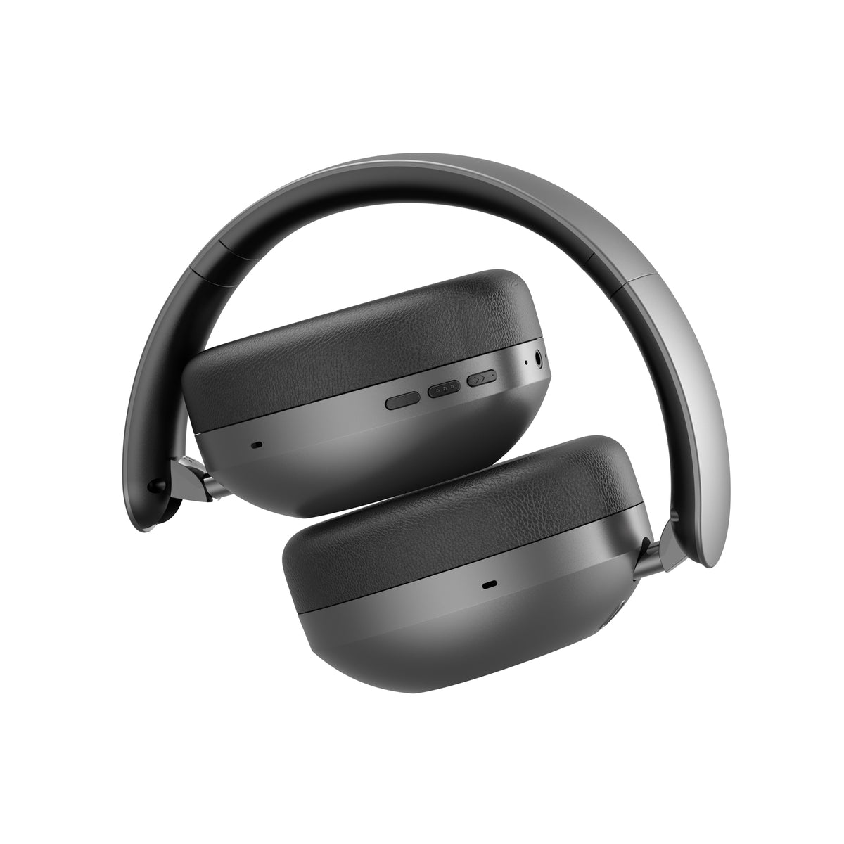Budi Wireless Over-Ear Headphones, 500 mAh, Grey (EP57H)