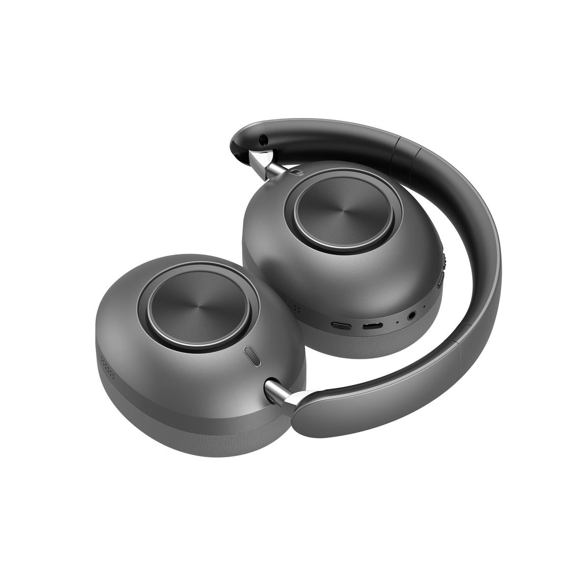 Budi Wireless Over-Ear Headphones, 500 mAh, Grey (EP57H)