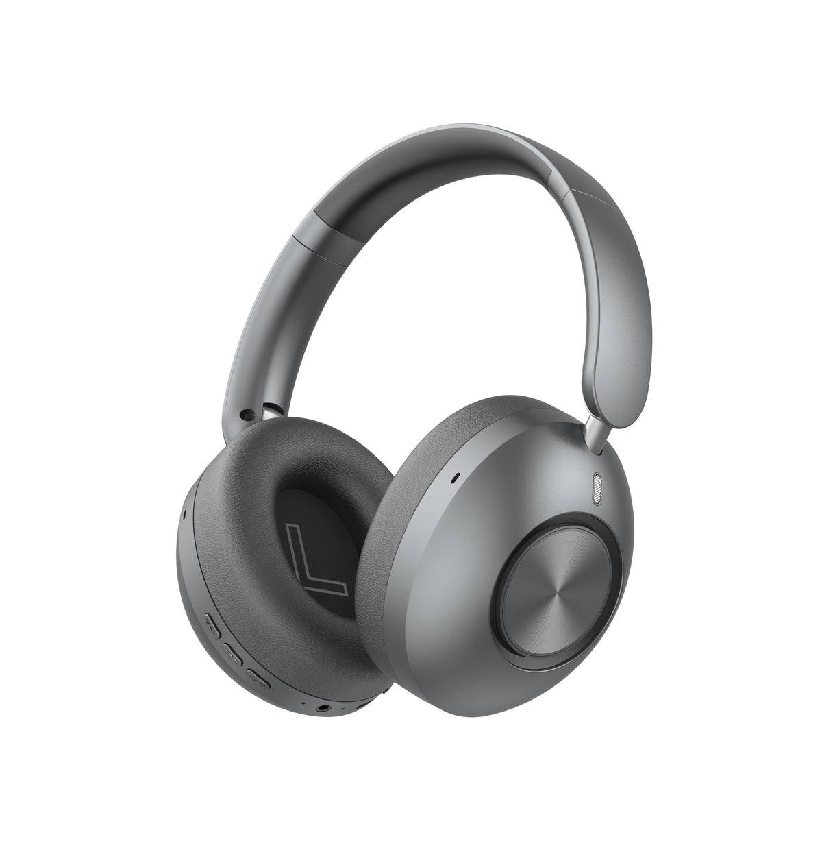Budi Wireless Over-Ear Headphones, 500 mAh, Grey (EP57H)