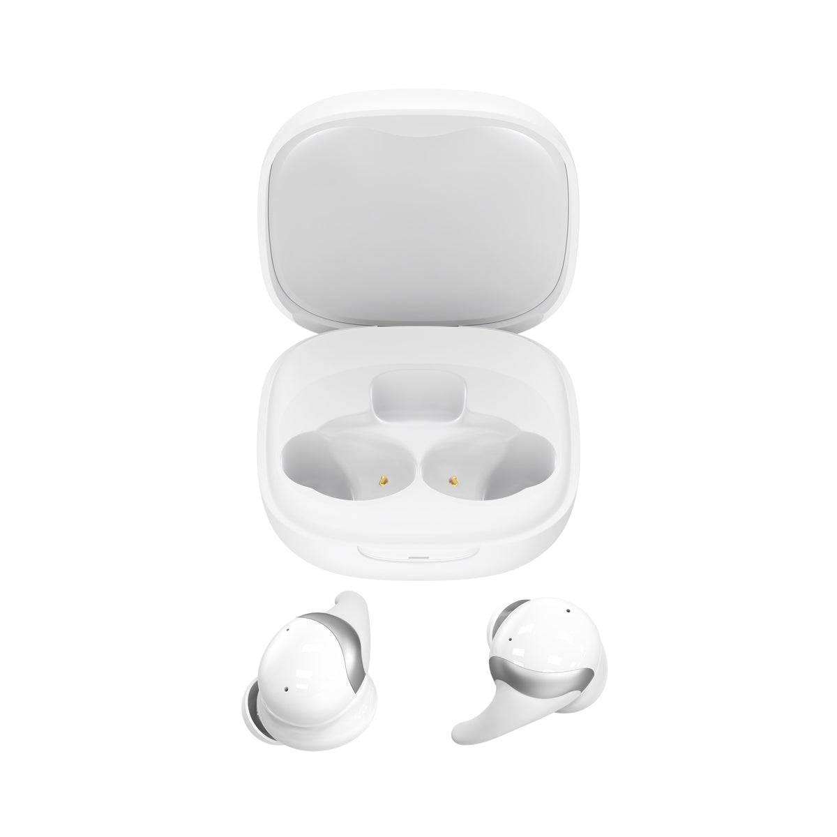 Budi Wireless Earphones, 250 mAh, 10m, White (EP61W)