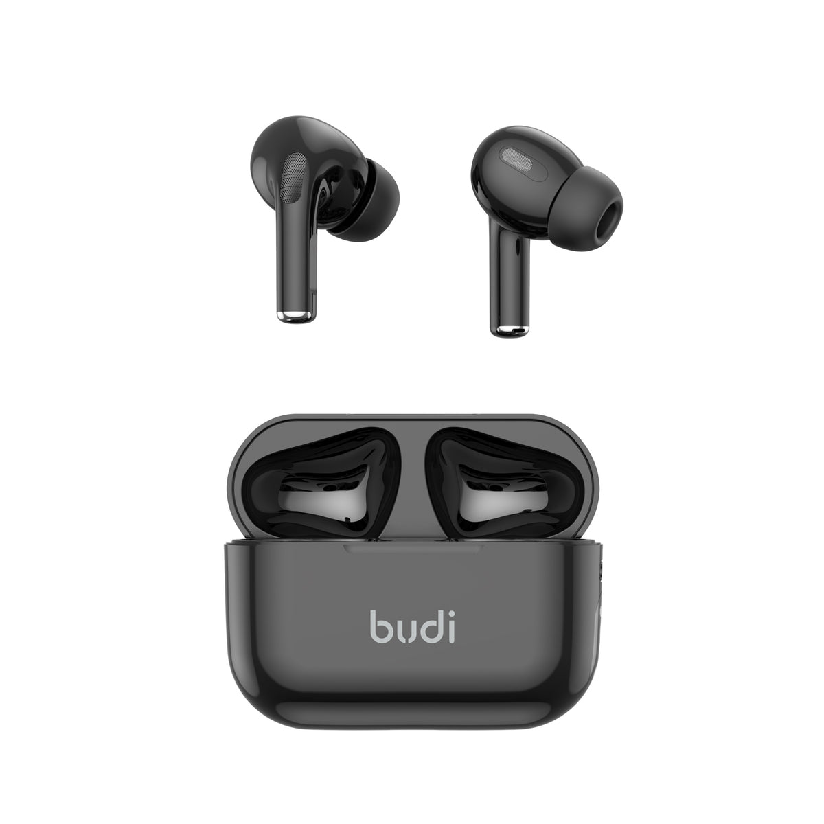 Budi Wireless Earphones, 300 mAh, 10m, White (EP75W)