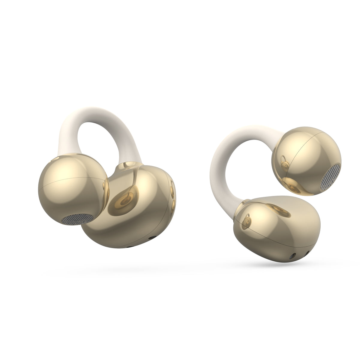 Budi Wireless Earphones, 300 mAh, White/Black (EP83)