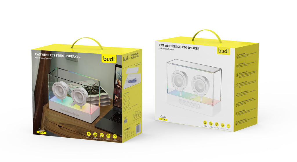 Budi Speaker, 9W, 4000 mAh, White (SP11W)